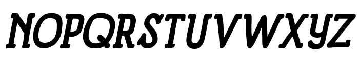 Panforte Serif Bold Italic Font UPPERCASE