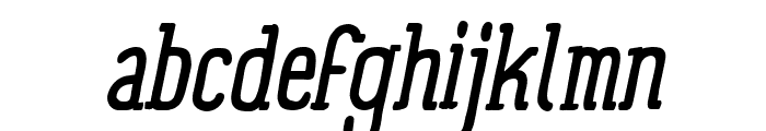 Panforte Serif Italic Font LOWERCASE