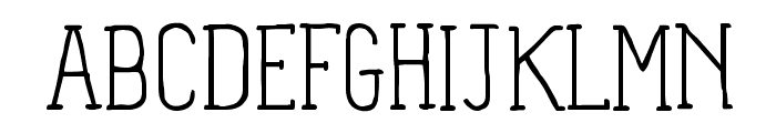 Panforte Serif Light Font UPPERCASE