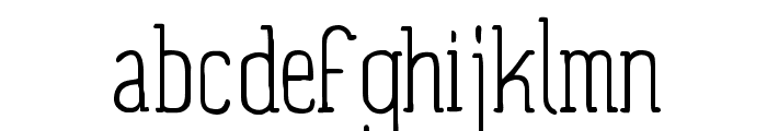 Panforte Serif Light Font LOWERCASE