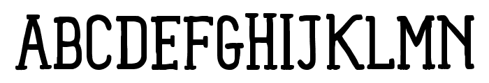 Panforte Serif Regular Font UPPERCASE