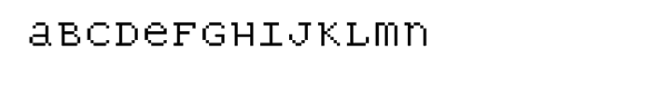 Panoptica Pixel Font UPPERCASE