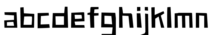 PaperJohnnyEinhalb-Regular Font LOWERCASE