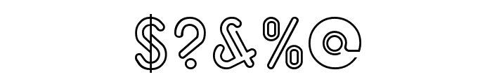 Paperclip Font OTHER CHARS