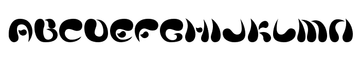 Parade20A Font UPPERCASE