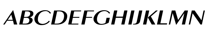 Pare Wide Italic