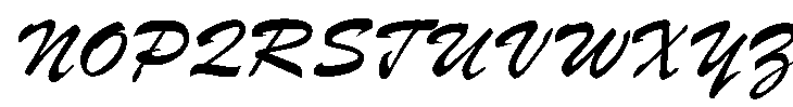 Parsek Bold Font UPPERCASE