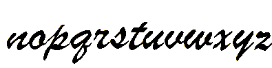 Parsek Bold Font LOWERCASE
