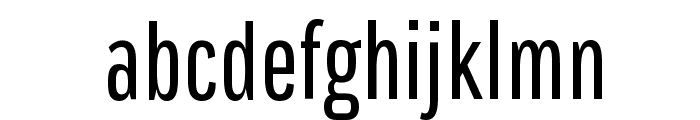 Pathway Gothic One Regular Font LOWERCASE