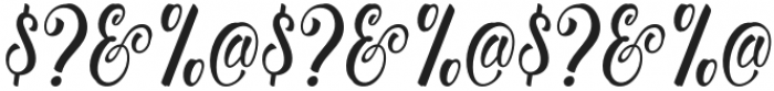 Patronia Script otf (400) Font OTHER CHARS