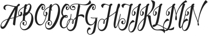 Patronia Script otf (400) Font UPPERCASE