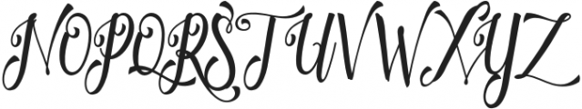 Patronia Script otf (400) Font UPPERCASE