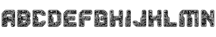 PCB Font LOWERCASE