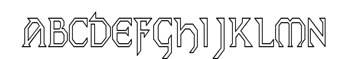 PCEireHC Font LOWERCASE