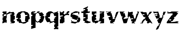 Pessima Font LOWERCASE