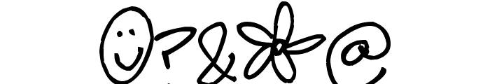Pea Annalee Script Font OTHER CHARS