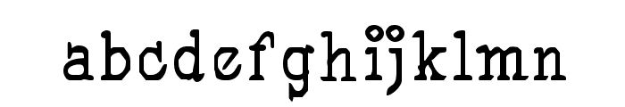 Pegyptienne Font LOWERCASE
