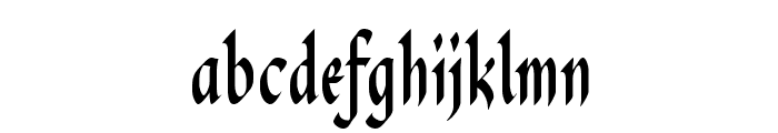 PendragonFLF Font LOWERCASE