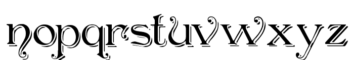 Penshurst_Shadow Font LOWERCASE