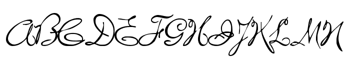 Penstyle Font UPPERCASE