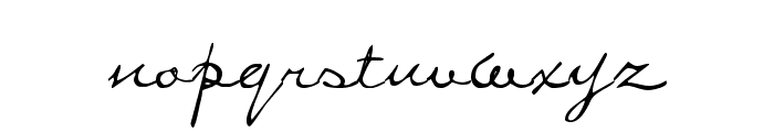 Penstyle Font LOWERCASE
