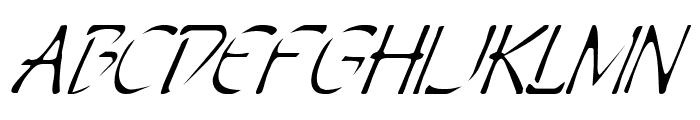 Perdition Italic Font LOWERCASE
