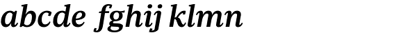 Periódico Text Medium Italic Font LOWERCASE