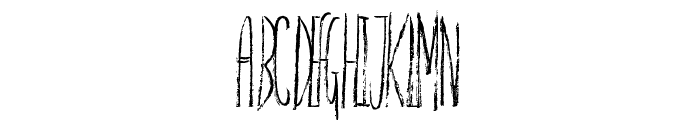 Personal Delinquent Font UPPERCASE