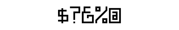Pesagi Kuru Regular Font OTHER CHARS