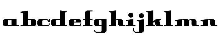 PeterObscure-Bold Font LOWERCASE