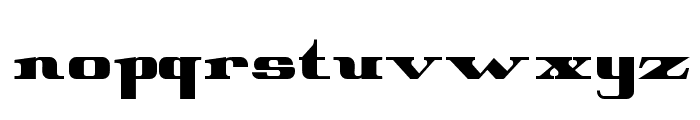 PeterObscure-Bold Font LOWERCASE