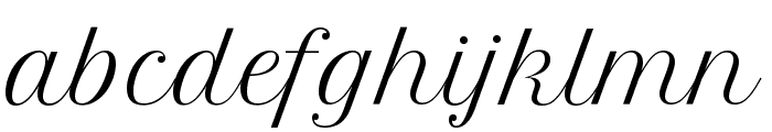 Petit Formal Script Font LOWERCASE