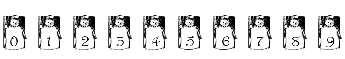 pf_snowman1 Font OTHER CHARS