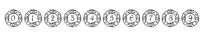 pf_wreath Font OTHER CHARS