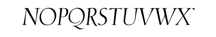 Phaistos Italic OT Font UPPERCASE