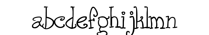 Phank Font LOWERCASE
