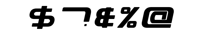 PhatBoy Slim Bold Italic Font OTHER CHARS