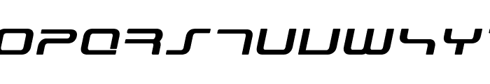 PhatBoy Slim Bold Italic Font UPPERCASE