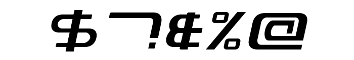 PhatBoy Slim Italic Font OTHER CHARS