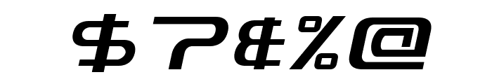 PhatBoySlim-Italic Font OTHER CHARS