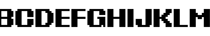 Phatone-Regular Font UPPERCASE