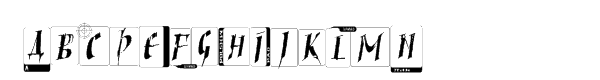 Phlax Cyrillic Font UPPERCASE