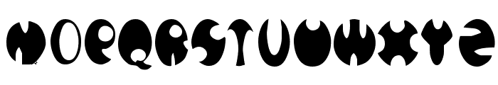 Phrosheen  Astrotype Font UPPERCASE