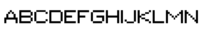 PIXgothic_7 Font UPPERCASE