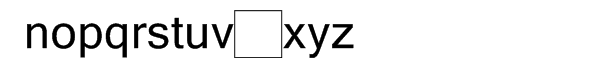 PIXymbols Crossword Font LOWERCASE