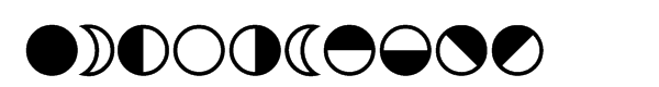 PIXymbols Luna Font OTHER CHARS