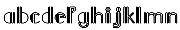 Picadilly Font LOWERCASE