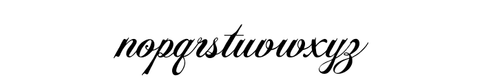 PicturesqueScript Font LOWERCASE