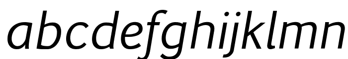 Pigiarniq Italic Font LOWERCASE