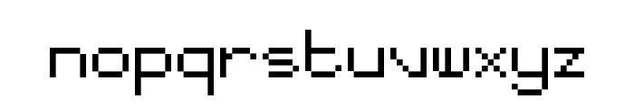 Piksel Font LOWERCASE